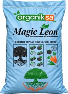Organiksa Magic Leon granül leonardit güncel çuval ambalajı